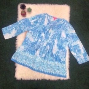 Lilly Pulitzer Toile Me About It Marlina Tunic Top